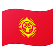 Émoji 🇰🇬 Drapeau : Kirghizistan sur Google Android 12L.