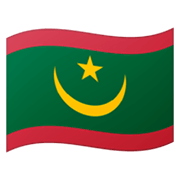 🇲🇷 Emoji Bandera: Mauritania en Google Android 12L.