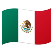 🇲🇽 Emoji Bandera: México en Google Android 12L.