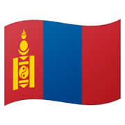 🇲🇳 Emoji Flagge: Mongolei Google Android 12L.