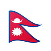 🇳🇵 Emoji Bandeira: Nepal na Google Android 12L.