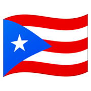🇵🇷 Emoji Bandera: Puerto Rico en Google Android 12L.