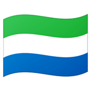 🇸🇱 Emoji Flagge: Sierra Leone Google Android 12L.