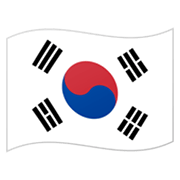 🇰🇷 Emoji Flagge: Südkorea Google Android 12L.