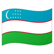 🇺🇿 Emoji Bandeira: Uzbequistão na Google Android 12L.