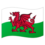 Flagge: Wales Google Android 12L.