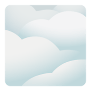 Emoji 🌫️ Nebbia su Google Android 12L.