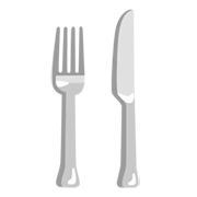 🍴 Emoji Tenedor Y Cuchillo en Google Android 12L.