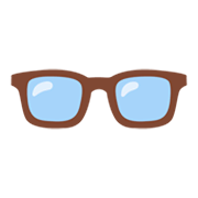 Emoji 👓 Occhiali Da Vista su Google Android 12L.