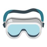 🥽 Emoji óculos De Proteção na Google Android 12L.