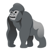 🦍 Emoji Gorila en Google Android 12L.