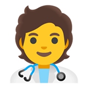 🧑‍⚕️ Emoji Trabajador de la salud en Google Android 12L.