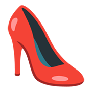 👠 Emoji Zapato De Tacón en Google Android 12L.