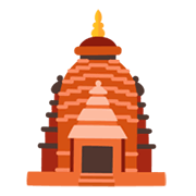 Emoji 🛕 Tempio Indù su Google Android 12L.