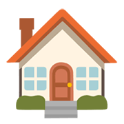 Emoji 🏠 Casa su Google Android 12L.
