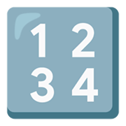 🔢 Emoji Números en Google Android 12L.