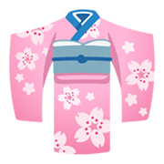 Émoji 👘 Kimono sur Google Android 12L.
