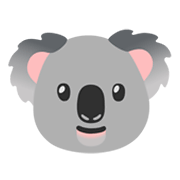 Emoji 🐨 Koala su Google Android 12L.