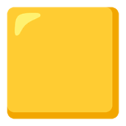 🟨 Emoji Quadrado Amarelo na Google Android 12L.