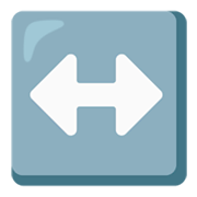 Emoji ↔️ Freccia Sinistra-destra su Google Android 12L.