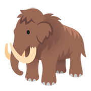 Emoji 🦣 Mammut su Google Android 12L.