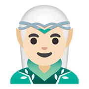 🧝🏻‍♂️ Emoji Elfo Homem: Pele Clara na Google Android 12L.