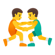 🤼‍♂️ Emoji Hombres Luchando en Google Android 12L.