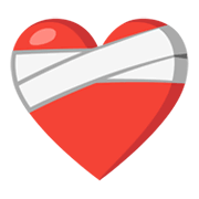 ❤️‍🩹 Emoji Reparando el corazón en Google Android 12L.