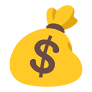 💰 Emoji Saco De Dinheiro na Google Android 12L.