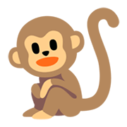 Emoji 🐒 Scimmia su Google Android 12L.