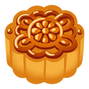 Emoji 🥮 Torta Della Luna su Google Android 12L.