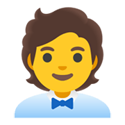 Emoji 🧑‍💼 Persona Che Fa Un Lavoro D’ufficio su Google Android 12L.