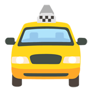 🚖 Emoji Vorderansicht Taxi Google Android 12L.