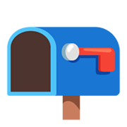 📭 Emoji offener Briefkasten ohne Post Google Android 12L.