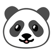 🐼 Emoji Panda en Google Android 12L.