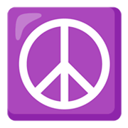 ☮️ Emoji Símbolo Da Paz na Google Android 12L.