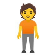 🧍 Emoji Persona De Pie en Google Android 12L.