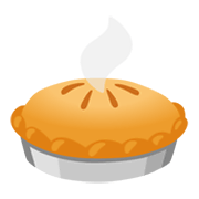Emoji 🥧 Torta su Google Android 12L.
