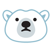 🐻‍❄️ Emoji Oso polar en Google Android 12L.