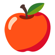 Émoji 🍎 Pomme Rouge sur Google Android 12L.