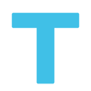 🇹 Emoji Indicador regional Símbolo Letra T en Google Android 12L.