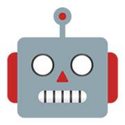 🤖 Emoji Robot en Google Android 12L.