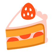 Émoji 🍰 Gâteau Sablé sur Google Android 12L.