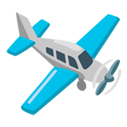 🛩️ Emoji Avião Pequeno na Google Android 12L.