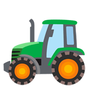 🚜 Emoji Tractor en Google Android 12L.