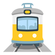 Émoji 🚊 Tramway sur Google Android 12L.