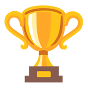 🏆 Emoji Trofeo en Google Android 12L.