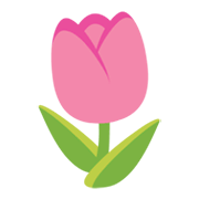 Émoji 🌷 Tulipe sur Google Android 12L.