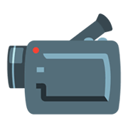 Emoji 📹 Videocamera su Google Android 12L.