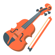 Emoji 🎻 Violino su Google Android 12L.
